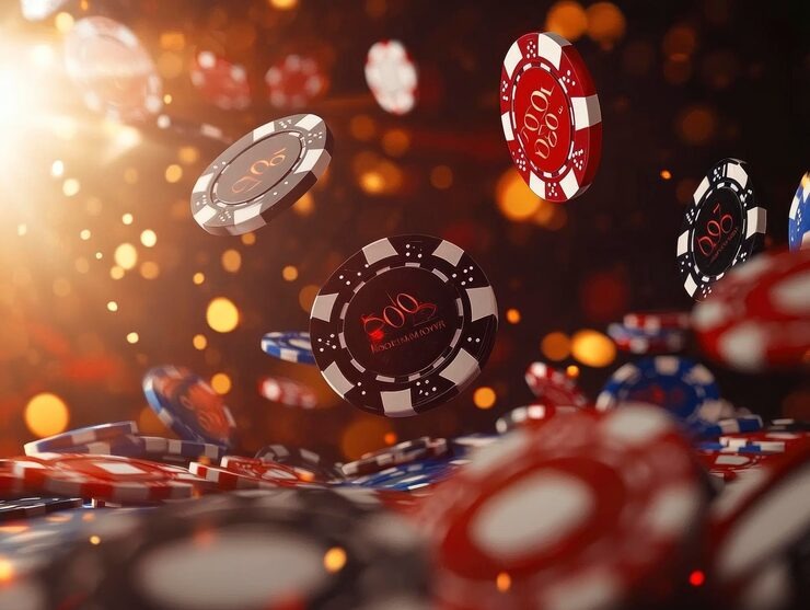 Baccarat hand values and drawing rules displayed on mobile interface